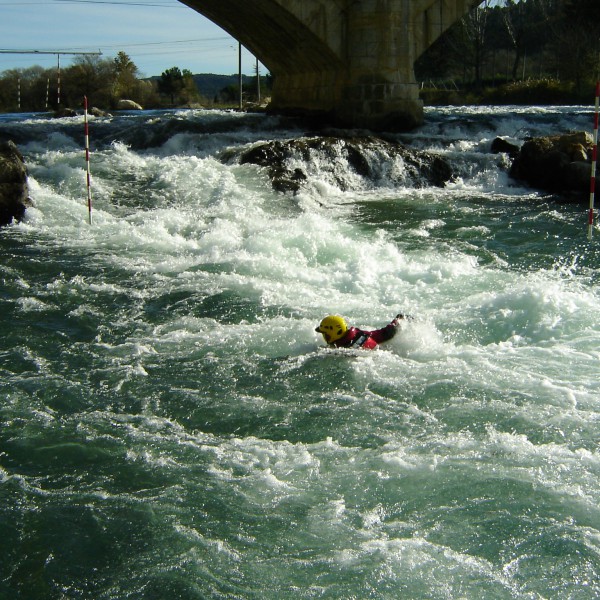 Entraînement eau vive dans le Verdon