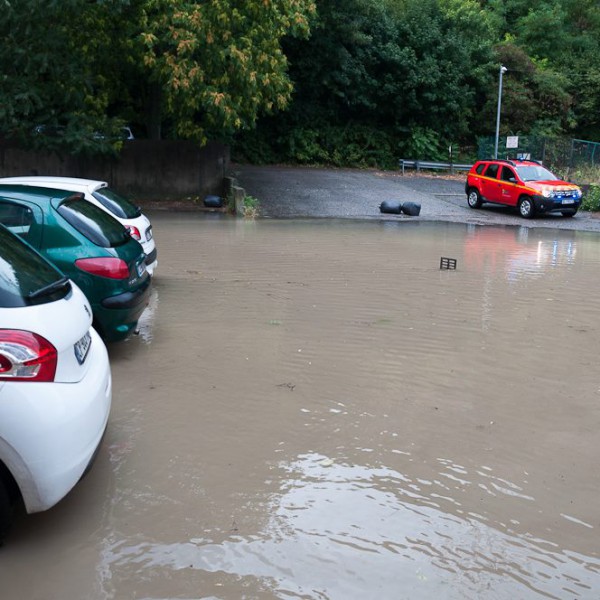 Inondation à Digne-les-Bains