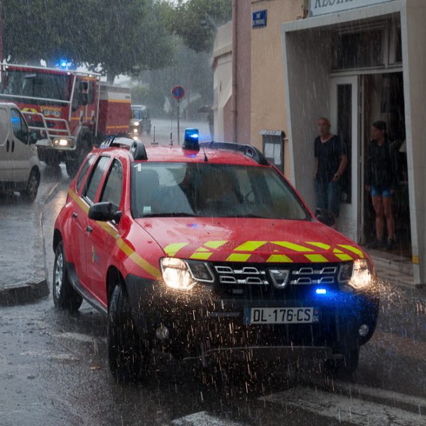 Inondation à Digne-les-Bains